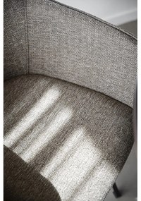 Set de scaune de sufragerie bej 2 buc. tapițat Alison – Rowico