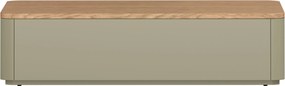 Masă de cafea Amilio 100 cm cu sertare - eucalipt / stejar Baltic Dune