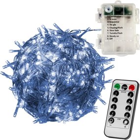 VOLTRONIC Lanț de Crăciun - 50 LED, alb rece