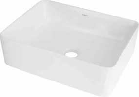 Lavoar ceramica Deante Jasmin alb 30x40 cm