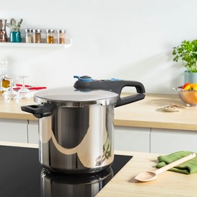 Oală sub presiune din inox 8 l Secure Trendy – Tefal
