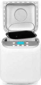 La mâna a doua: Masina de facut paine Crown CBM-6511, 600W, 1L, 19 programe, Timer, Afisaj LCD, Memorie, Alb