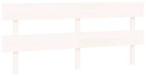 Tablie de pat, alb, 184x3x81 cm, lemn masiv de pin Alb, 184 x 3 x 81 cm, 1