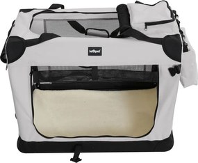 Leopet Cutie de transport pentru câini L, 70 x 52 x 52 cm, g