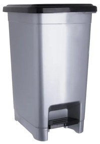 Coș de gunoi Orion Slim, cu pedală, 15 l, 15 l