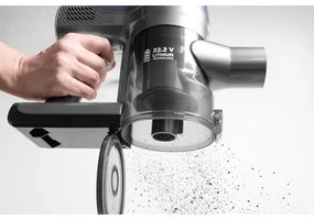 Aspirator vertical de mână 2 în 1 Concept VP6040 ICONIC ANIMAL 200W/22,2V 2200 mAh albastru