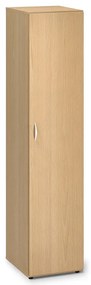 Dulap înalt îngust ProOffice 40 x 47 x 178 cm, dreapta, fag