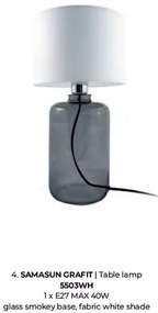 Lampa de masa design decorativ Samasun