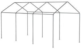 Outsunny Garaj Cort 6x3m, Portabil, Ideal pentru Grădină, Cort cu Copertină, Adăpost Depozitare, Ușor de Asamblat | Aosom Romania