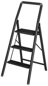 Scară Wenko Compact, înălțime 114,5 cm, negru