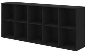 Sistem de rafturi modulare negru 169x69 cm Mistral Kubus - Hammel Furniture