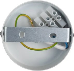 Pandantiv suspendat pe cablu PIATTO 1xGX53/15W/230V Ø 45 cm alb