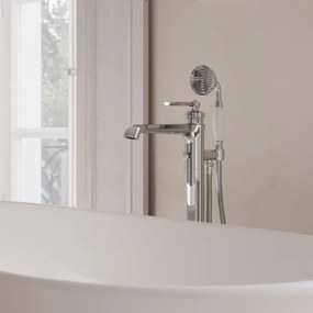 OMNIRES AM5233CR - Set cadă independent cu baterie ARMANCE crom lucios