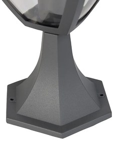 Piedestal modern pentru lanterne de exterior gri închis - Platar