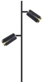 Lampadar FLOWER 2xGU10/8W/230V negru