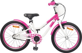 vidaXL Bicicletă pentru Copii 18 Inci pentru 5-7 ani Roz