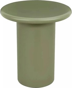 Măsuță cafea TIP, verde olive mat/verde olive, metal/MDF, 45x45x40 cm