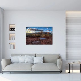 Tablou cu munți (90x60 cm)