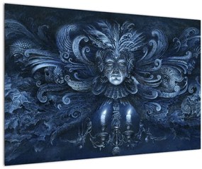 Tablou - Baroc întunecat (90x60 cm)