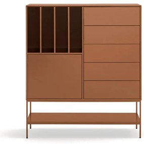 Dulap cărămiziu 120x140x45 cm Platt – Teulat