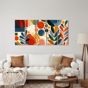 Tablou 5-piese forme abstracte moderne