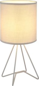 Globo 21734G - Lampă de masă TAMIAN 1xE14/40W/230V gri