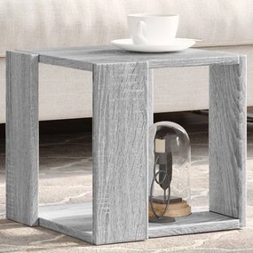vidaXL Măsuță de cafea, gri sonoma, 32x32x30 cm, lemn prelucrat