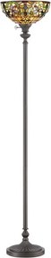 Elstead QZ-KAMI-UL - Lampă de podea Tiffany KAMI 1xE27/100W/230V