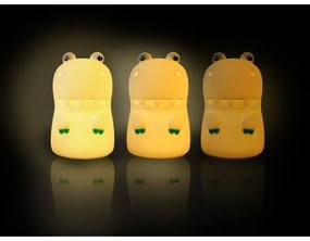 Lampă LED RGB tactilă reîncărcabilă dimabilă pentru copii MegaLight DIGGY DINO LED/5V