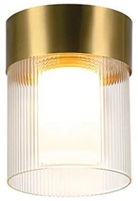 Mini Plafoniera/Spot LED aplicat design modern decorativ Luxury auriu