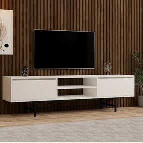 Comoda tv Angelyn pentru living culoare alb,180 cm
