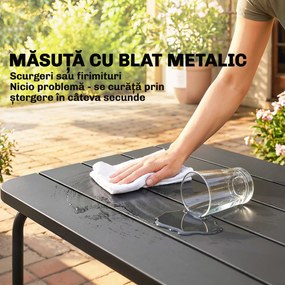 Outsunny Set de Grădină din Ratan 4 Piese cu Canapea, Fotolii, Măsuță, Bej | Aosom Romania