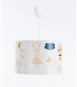 Lustră pe cablu pentru copii SWEET DREAMS 1xE27/60W/230V d. 30 cm