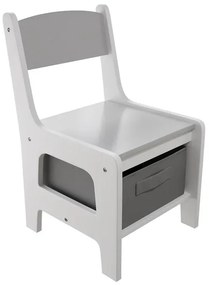Juskys Set de lemn pentru copii Milou - gri
