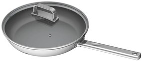 G21 tigaie Magic Gourmet cu capac, oțel inoxidabil - 28 cm