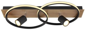 Plafoniera LED design indistrial Danny 62x32cm
