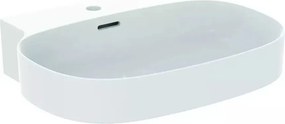 Lavoar suspendat Ideal Standard Atelier Linda-X cu orificiu baterie si preaplin 60 cm alb mat