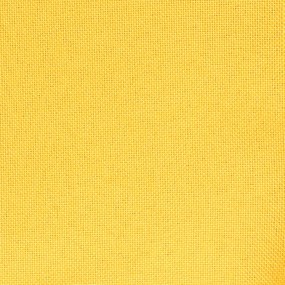 Scaune de bucatarie, 2 buc., galben, material textil 2, Galben