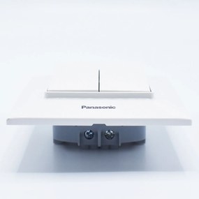Intrerupator dublu, 10A, IP20, Alb, Panasonic Arkedia Slim
