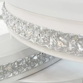 Lustră LED dimabilă aplicată LED/110W/230V 3000-6500K + telecomandă