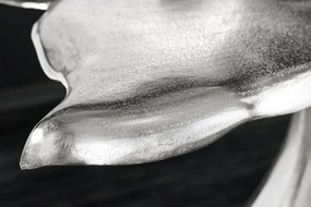 Masuta laterala design unic WILDLIFE WALFLOSSE 65cm argintiu A-44842 VC