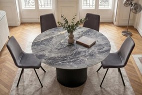 Masa rotunda, Ceramica Gri, UNIQUE 120cm A-46382 VC