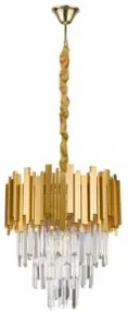 Pendul clasic cristal 4 becuri E14 Grane 9181100 Nova Luce