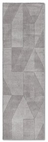 Covor tip traversă gri țesut manual din lână 80x250 cm Ursule – Villeroy&amp;Boch