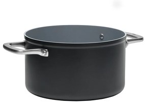 Oală cu capac/cu suprafață ceramică 5,5 l adecvată pentru plita cu inducție Meda 3.0 – FABINI