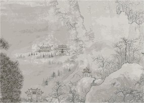 Tablou - Peisaj chinezesc (70x50 cm)