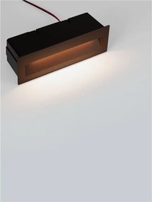 Spot incastrabil exterior IP65, LED CCT Ray corten
