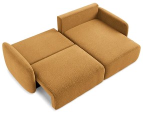 Colțar portocaliu extensibil/cu spațiu de depozitare (cu colț pe partea dreaptă) Kalena – Makamii