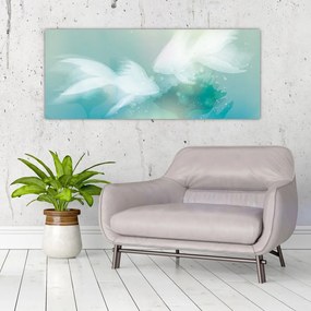 Tablou - Peștișori (120x50 cm)
