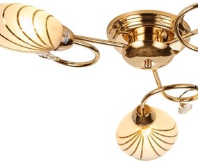 Lustră aplicată Brilagi MEGAPOLIS 3xE14/60W/230V auriu